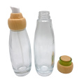 Water Transfer Printing Glass Bottle 30ml 100ml 120ml Pump Bottle Cylinder Clear Bottle